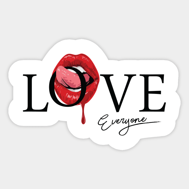 love everyone Sticker by HaxukruOliver